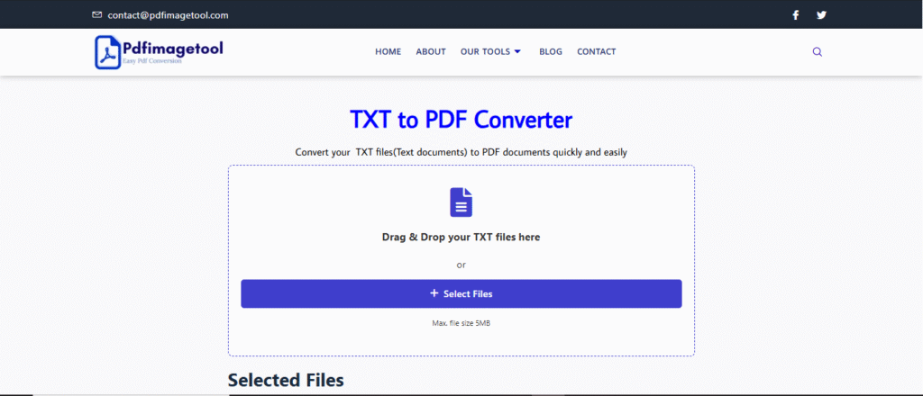 Txt to pdf converter